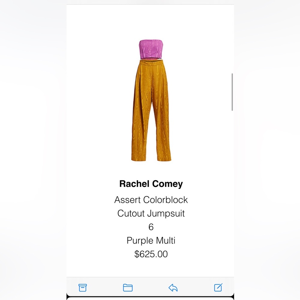 Rachel Comey Colorblock Cutout jumpsuit